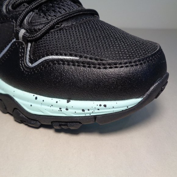 Fila Size 8 M QUADRIX Black / Aqua Trail Sneakers New Women's Shoes - Picture 6 of 16